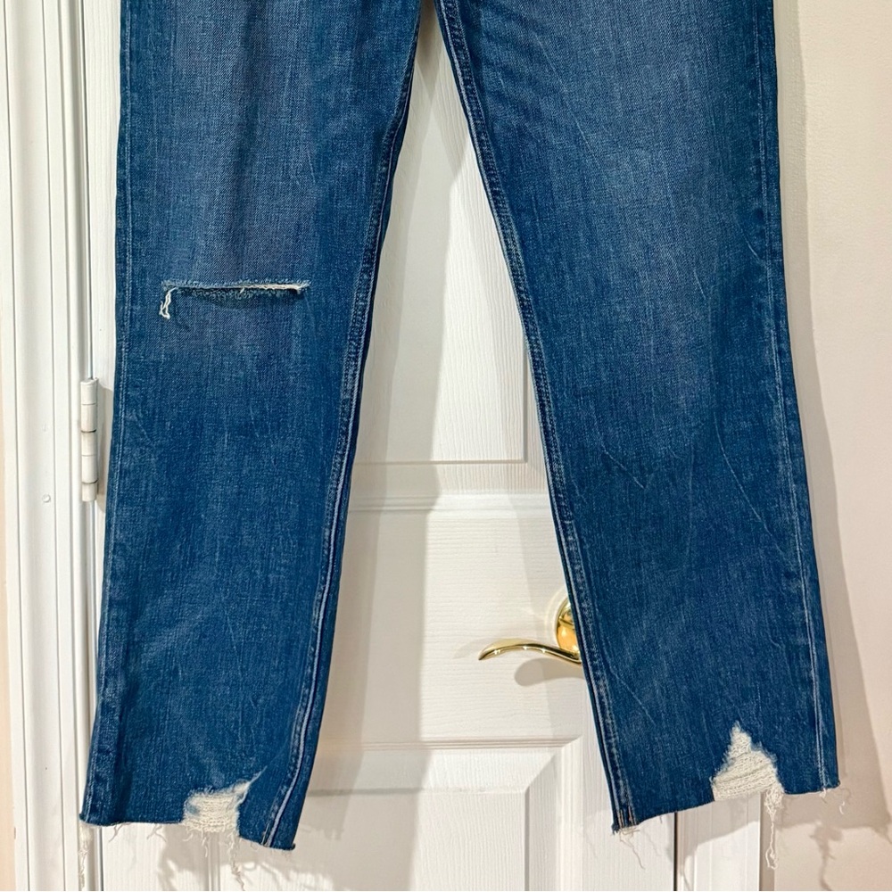 Hudson Jeans Distressed Blue Denim Jeans